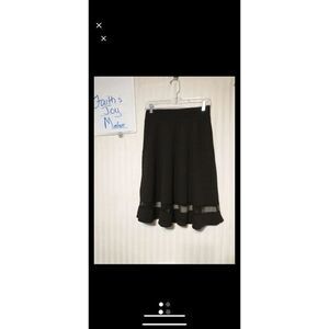 Faith and Joy black skirt size medium